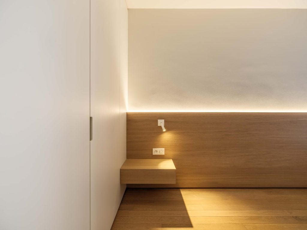 Slaapkamer gerenoveerd door ORO Renovaties